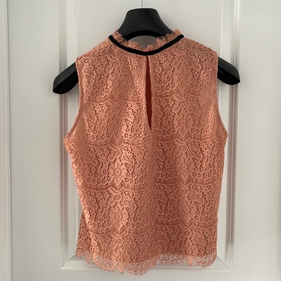 H&M Pink Lace Top Size 12 - Picture 2 of 2